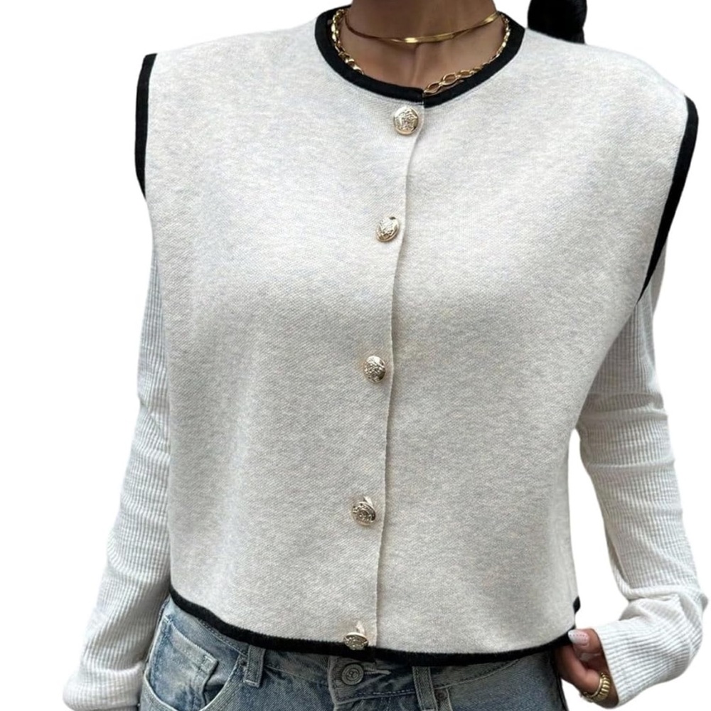 Button up vest - image 1